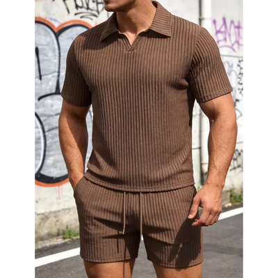 Zomer Set met Polo en Shorts - Aerion