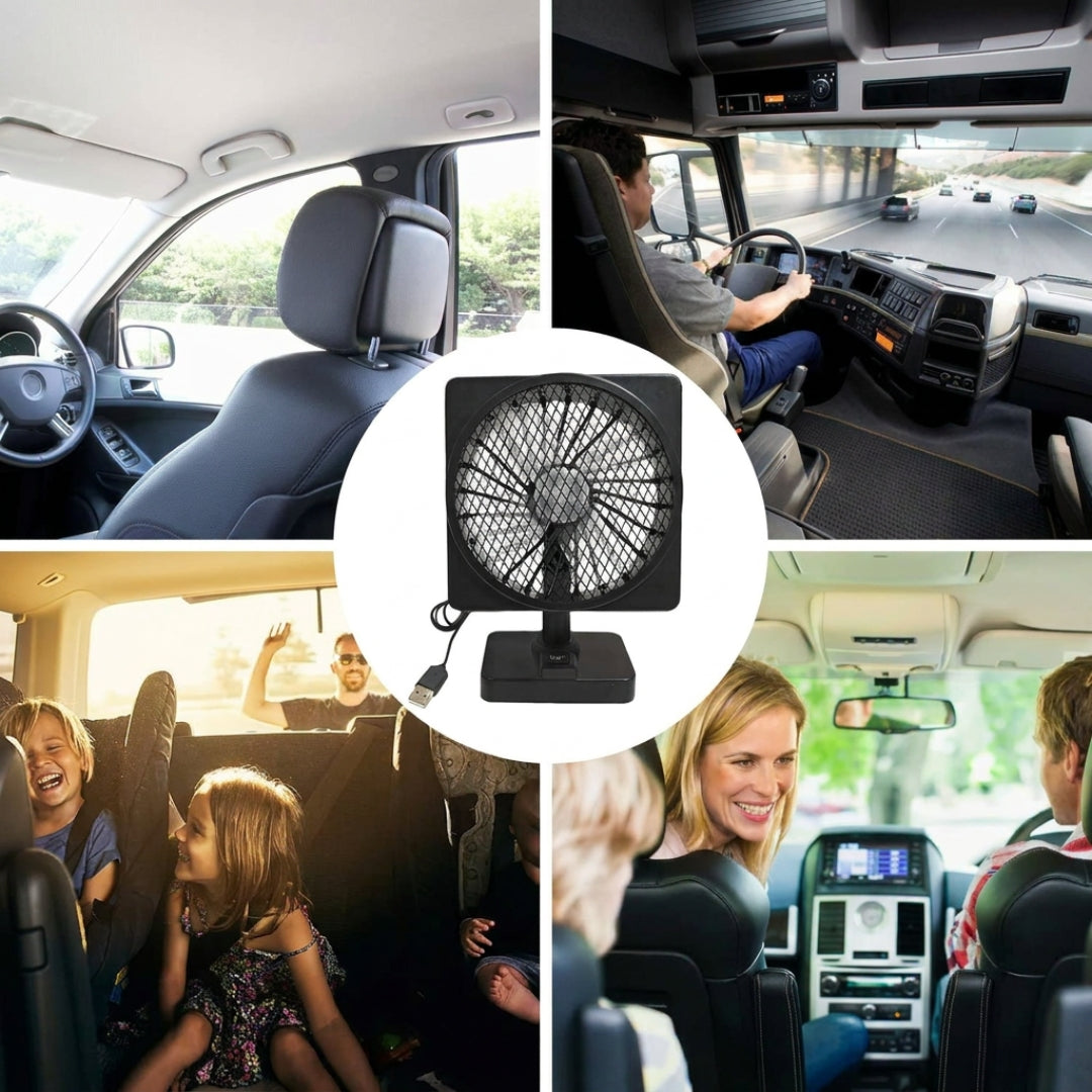 Auto Ventilator 12V - Draagbare 360° Verkoeling