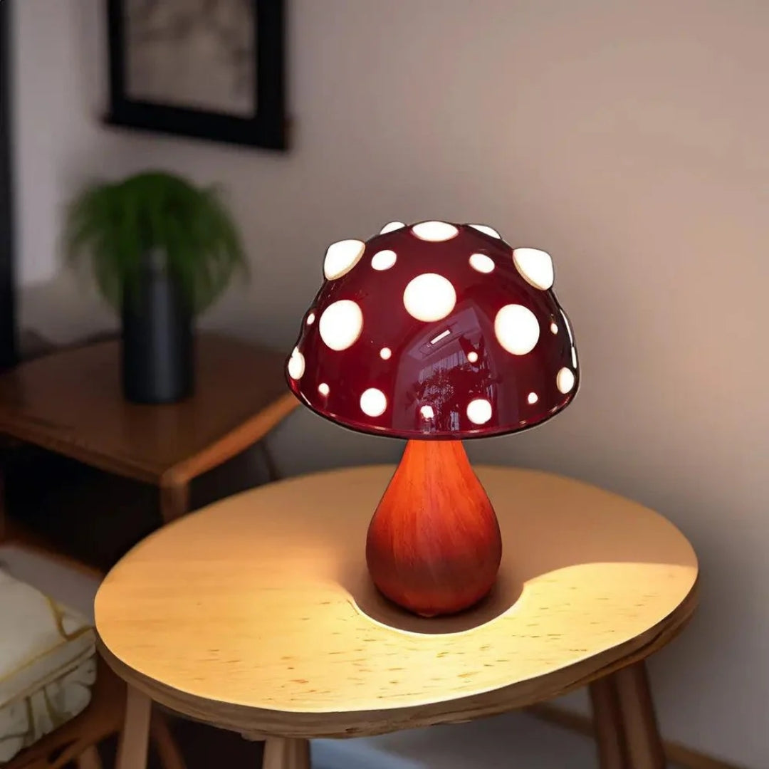 Mushroom Lampen - Set van 2 Design Tafellampen