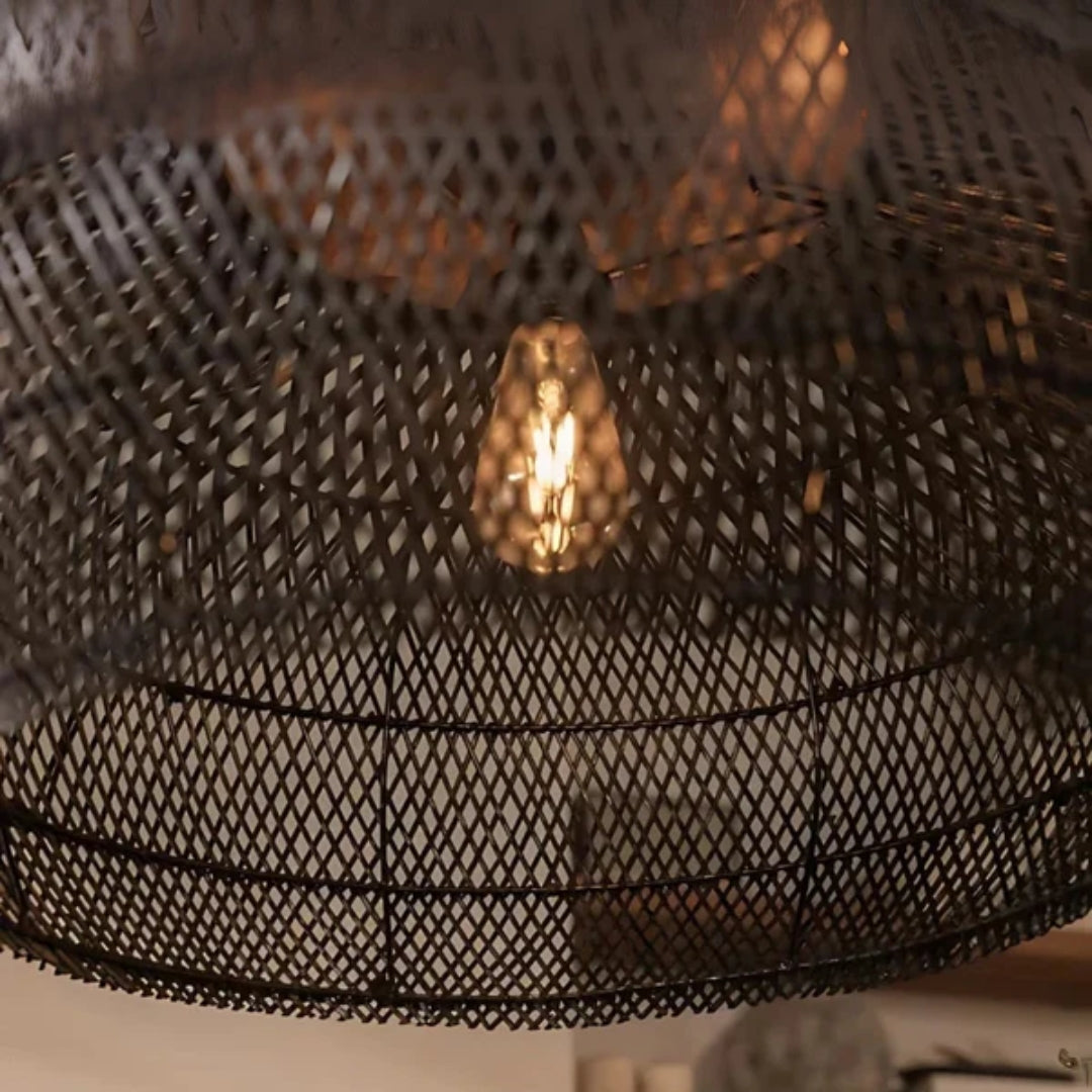 Ravena - Handgewebte Boho-Hängelampe