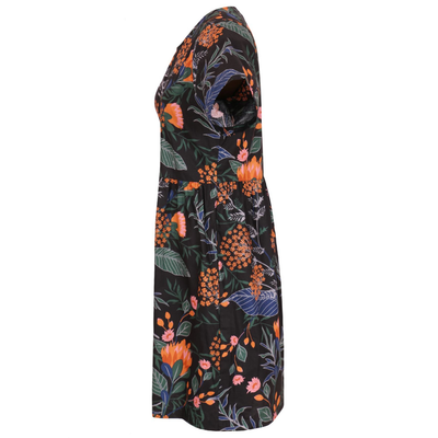 Zomerjurk - Botanische Jurk met Zakken - Florenza