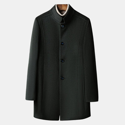 Comfortabele Wollen & Kasjmier Mix Jas - Luxe Winterjas - Velmoro