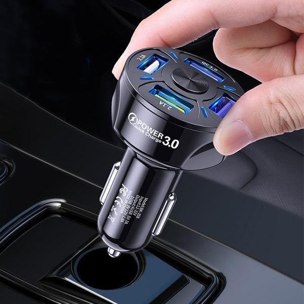 4-IN-1 Fast Charger Port for Cars