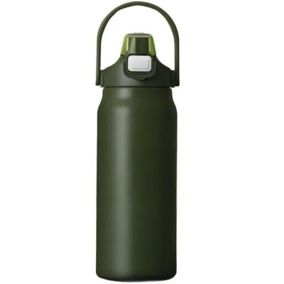 Thermofles - Premium Drinkfles Met Rietje Voor Kantoor, Sport en Reizen