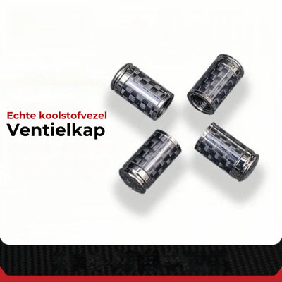 Capuchons de valve de pneu en fibre de carbone – Kit de protection de roue étanche