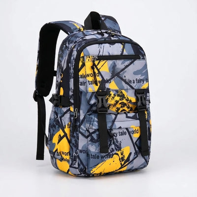 Schooltas Met Abstracte Print - WhizPak