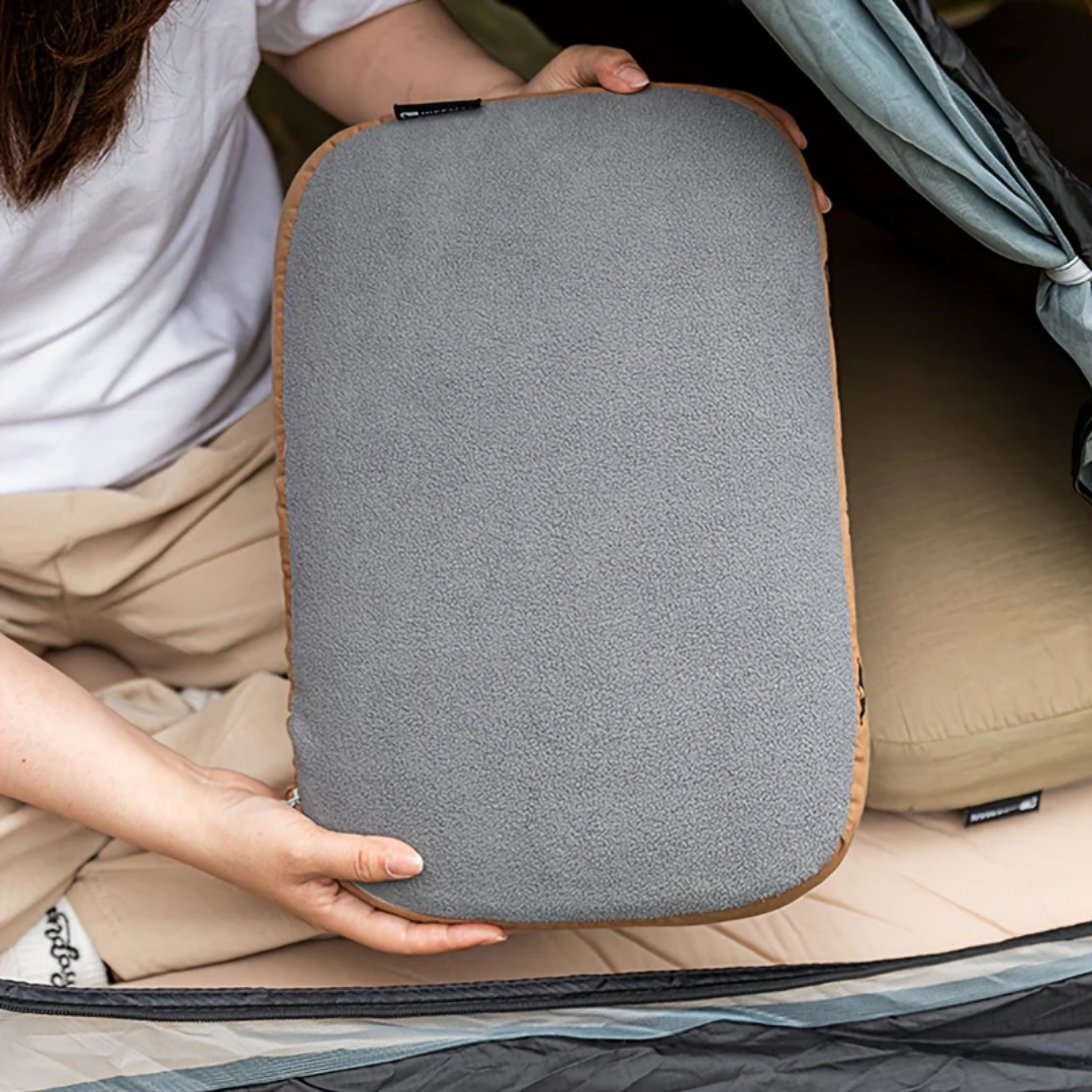 Camping Kussen - Ergonomisch Memory Foam Reiskussen