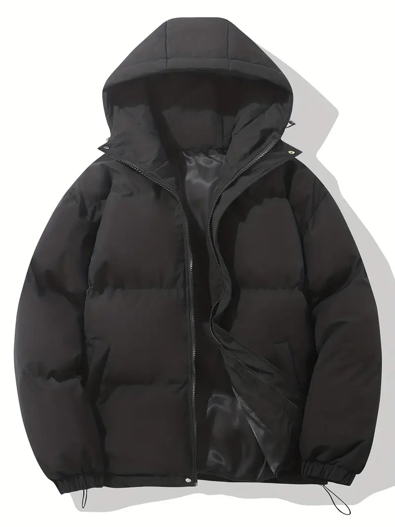 Casual Donsjas met Capuchon - Warme Winterjas voor Heren - Regular Fit - Norvello