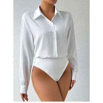 Bodysuit met Lange Mouwen - Veloura