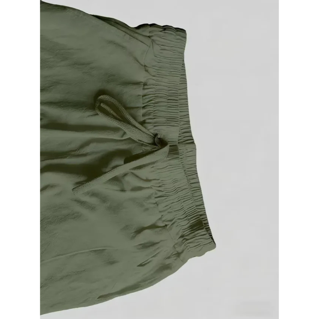 Zomer Set - Luchtige V-Hals Co-ord Set - Solven