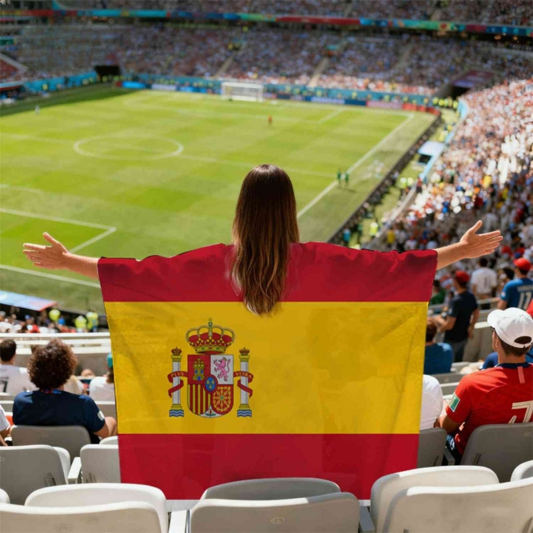 WK Vlag - Lichtgewicht Supporterscape Voor Fans - Support Cape