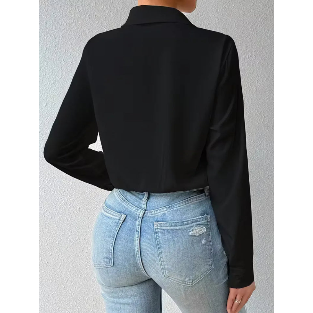 Bodysuit met Lange Mouwen - Veloura
