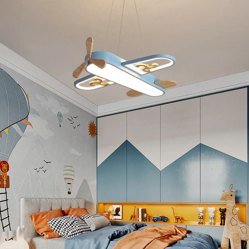 Hanglamp - Vliegtuig Kinderkamer Verlichting - AeroLumi
