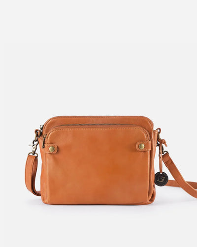 Lisa™ - Leren crossbody schoudertas