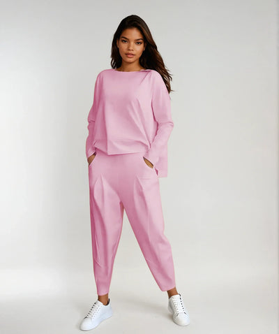 Claire | Luxe tweedelige loungeset