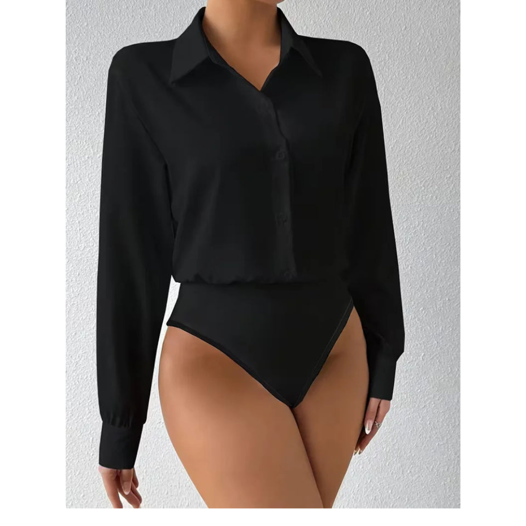 Bodysuit met Lange Mouwen - Veloura