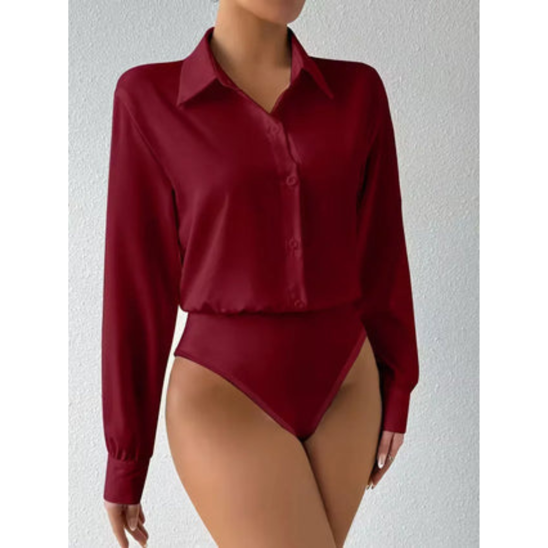Bodysuit met Lange Mouwen - Veloura
