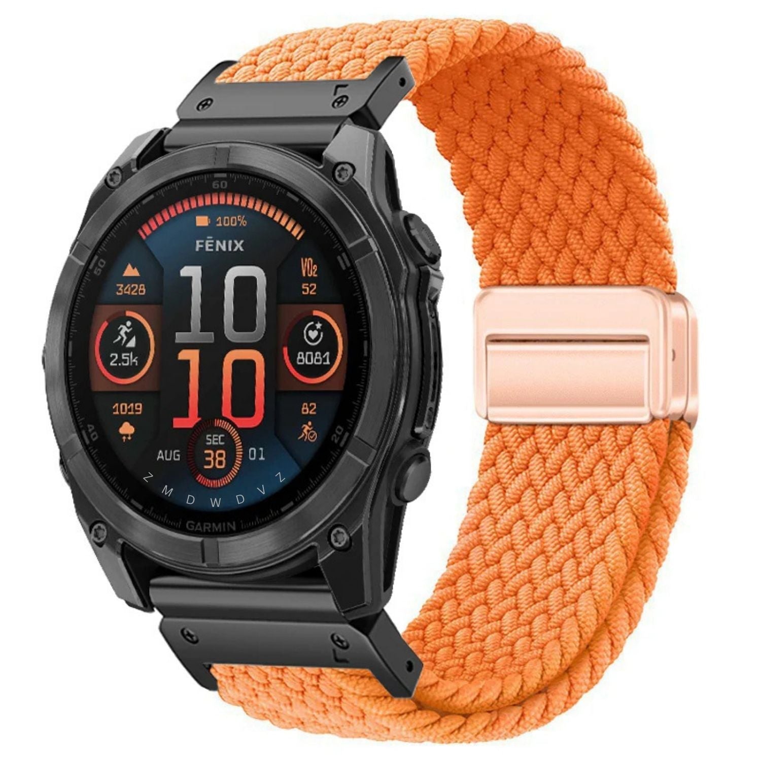 Magnetische nylon band met gesp voor Garmin