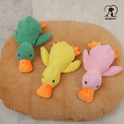 SoundBuddy - Enten Plüsch-Hundespielzeug