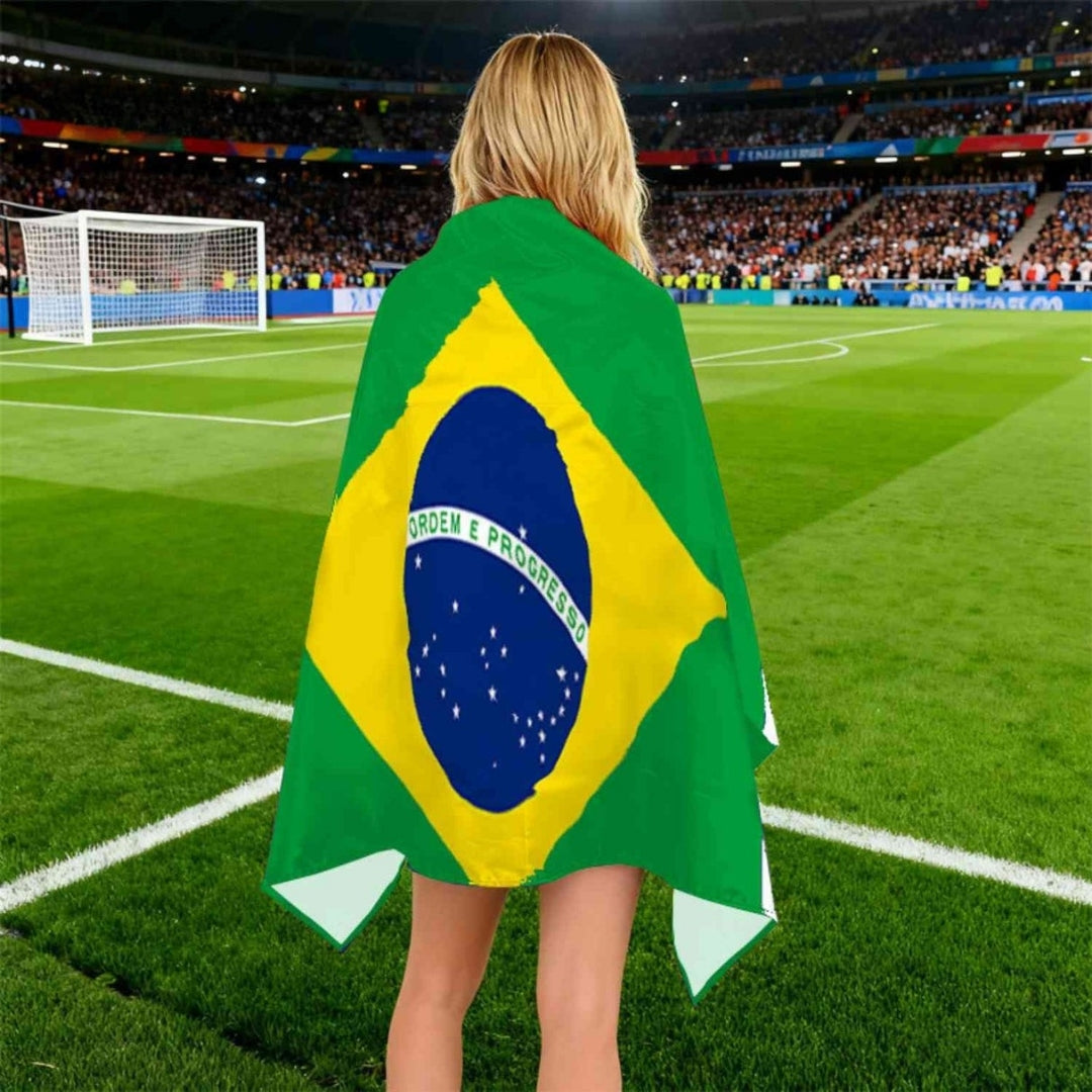 WK Vlag - Lichtgewicht Supporterscape Voor Fans - Support Cape