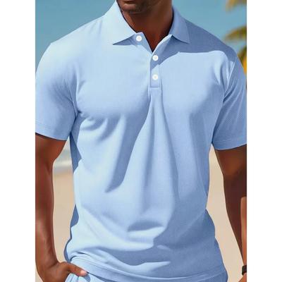 Zomer set - Luxe Polo en Shorts Set - Ashford