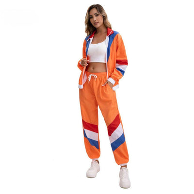 WK sportpak - Retro 80s Trainingspak met Unisex Comfort