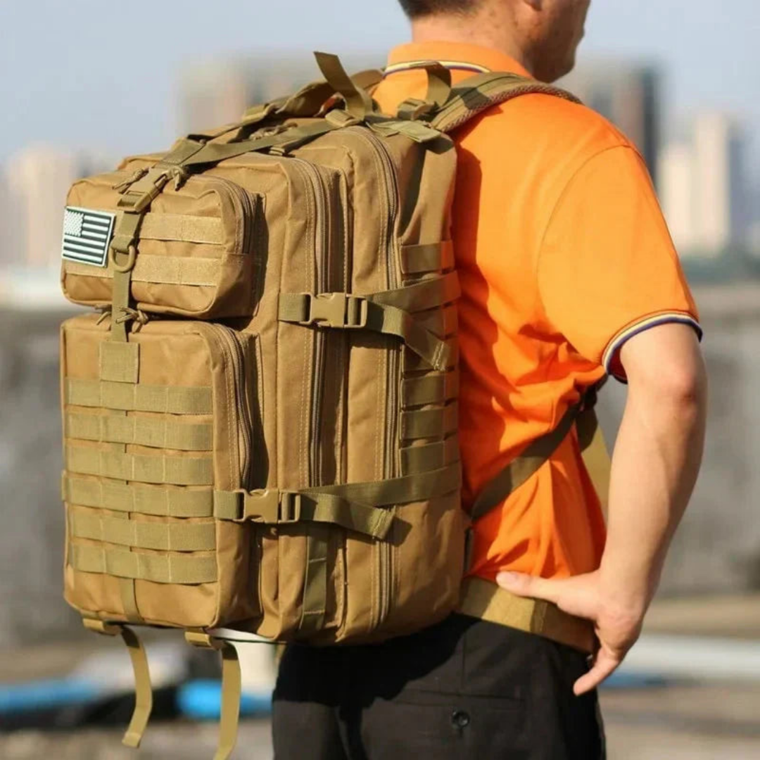 Rugzak - Waterdichte Tactical Backpack - TrailGuard