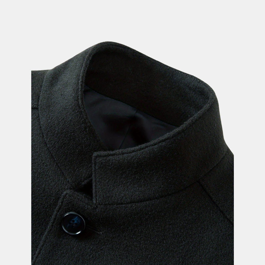 Comfortabele Wollen & Kasjmier Mix Jas - Luxe Winterjas - Velmoro