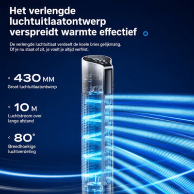 Draagbare airconditioner voor slaapkamer - krachtige slimme luchtkoeler