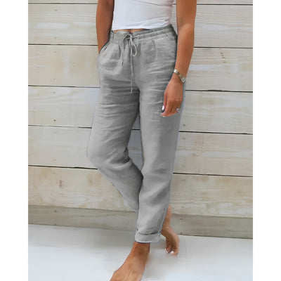 Linnen broek voor dames - Clara
