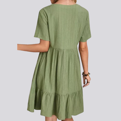 Jurk - Elegante V-Hals