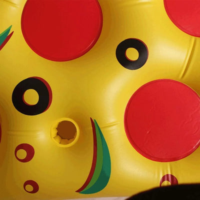 Pizza Luchtbed - Gigantische Pizza Voor Zwembad