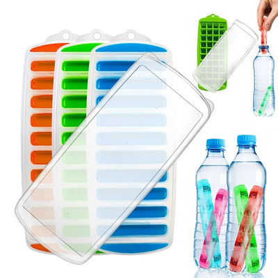 Siliconen IJsblokjesvorm - Eenvoudige IJsblokjes Voor Drinkflessen
