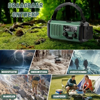 Noodradio - Multifunctionele Overlevingsradio - VeiligKracht