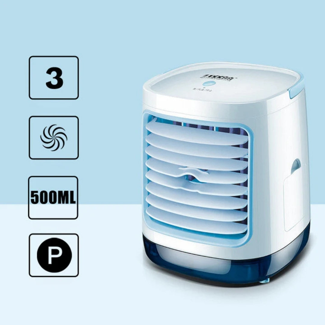Mini Ventilator - Draagbare Air Cooler met Verneveling - CoolBreezy