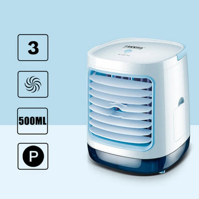 Mini Ventilator - Draagbare Air Cooler met Verneveling - CoolBreezy