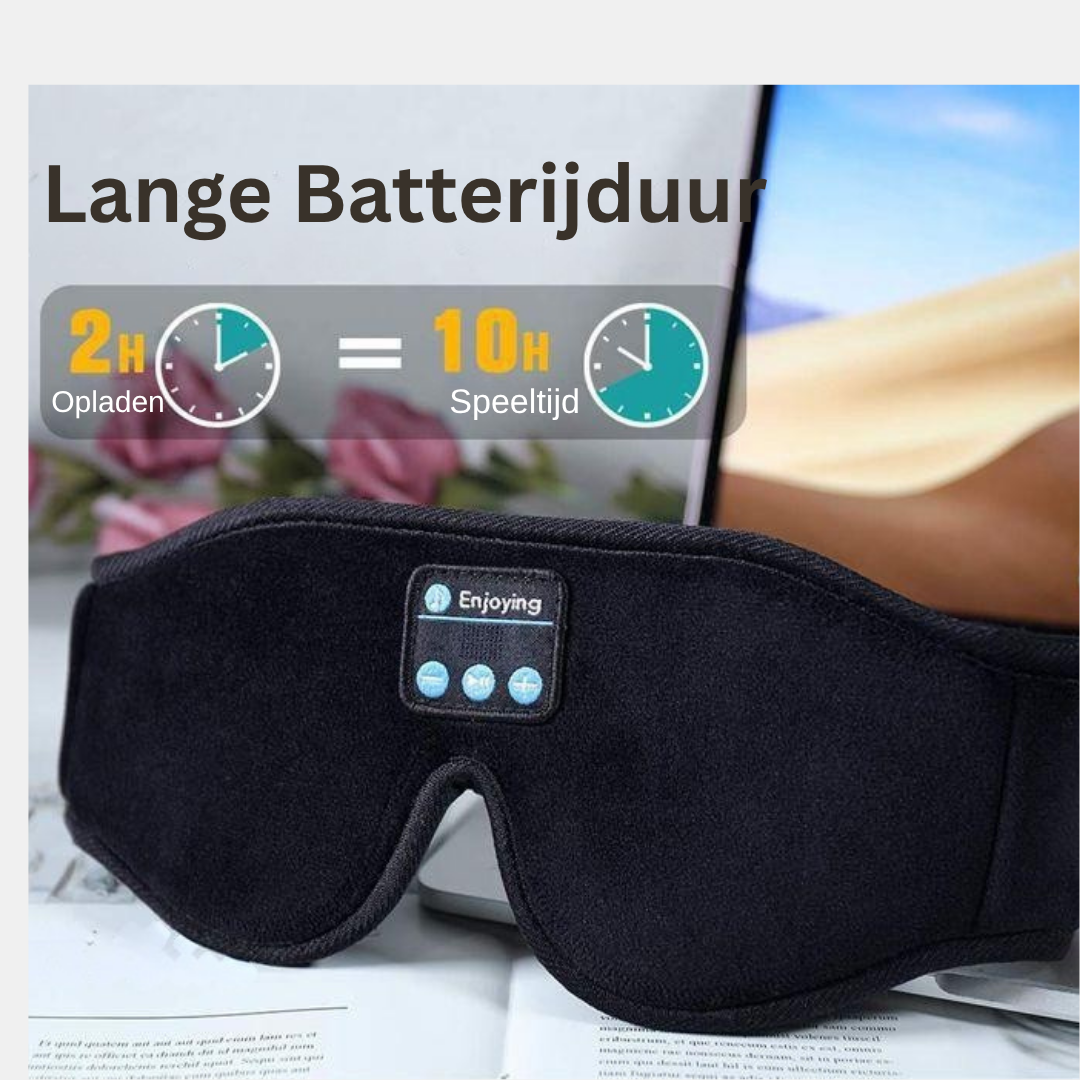 Slaapmasker - Bluetooth Slaapmasker met Muziek - DreamWave