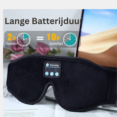 Slaapmasker - Bluetooth Slaapmasker met Muziek - DreamWave