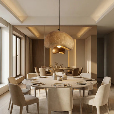 Aureliah - Hanglamp met Gouden Japandi Design