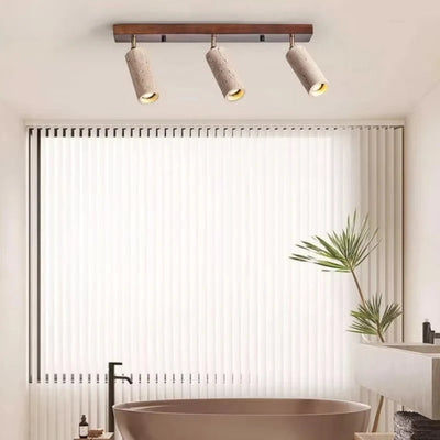 Plafondlamp - Travertin 3-Lichts LED Spot