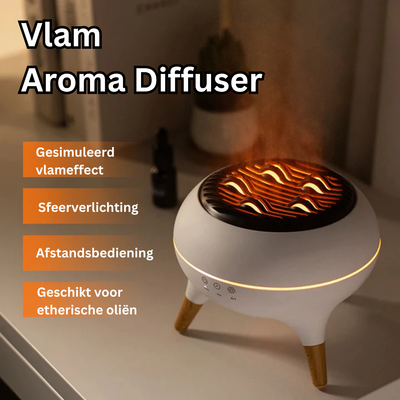 Aroma Diffuser - Dynamische Kwallen Vlam