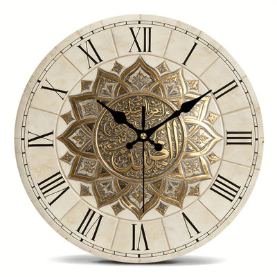 MYHOME® - Retro Houten Wandklok met Romeinse Cijfers