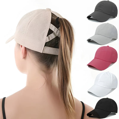 Unisex mesh baseball pet met verstelbare pasvorm