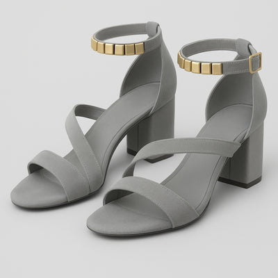 Sandalen met Gekruiste Bandjes Voor Dames