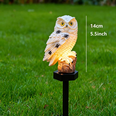 Solar LED Uil - Sfeervolle Tuinverlichting Op Zonne-Energie
