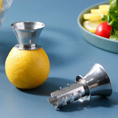 Sinasappel Pers - Handmatige Citruspers van RVS
