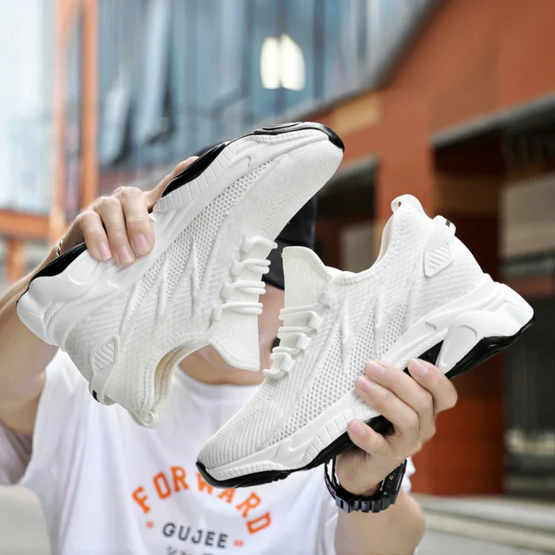 Sneakers met verhoogde hak