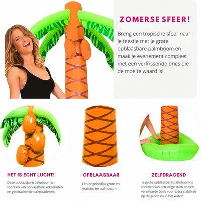 Opblaasbare Palmboom - Tropisch Waterspeelgoed Voor Kinderen