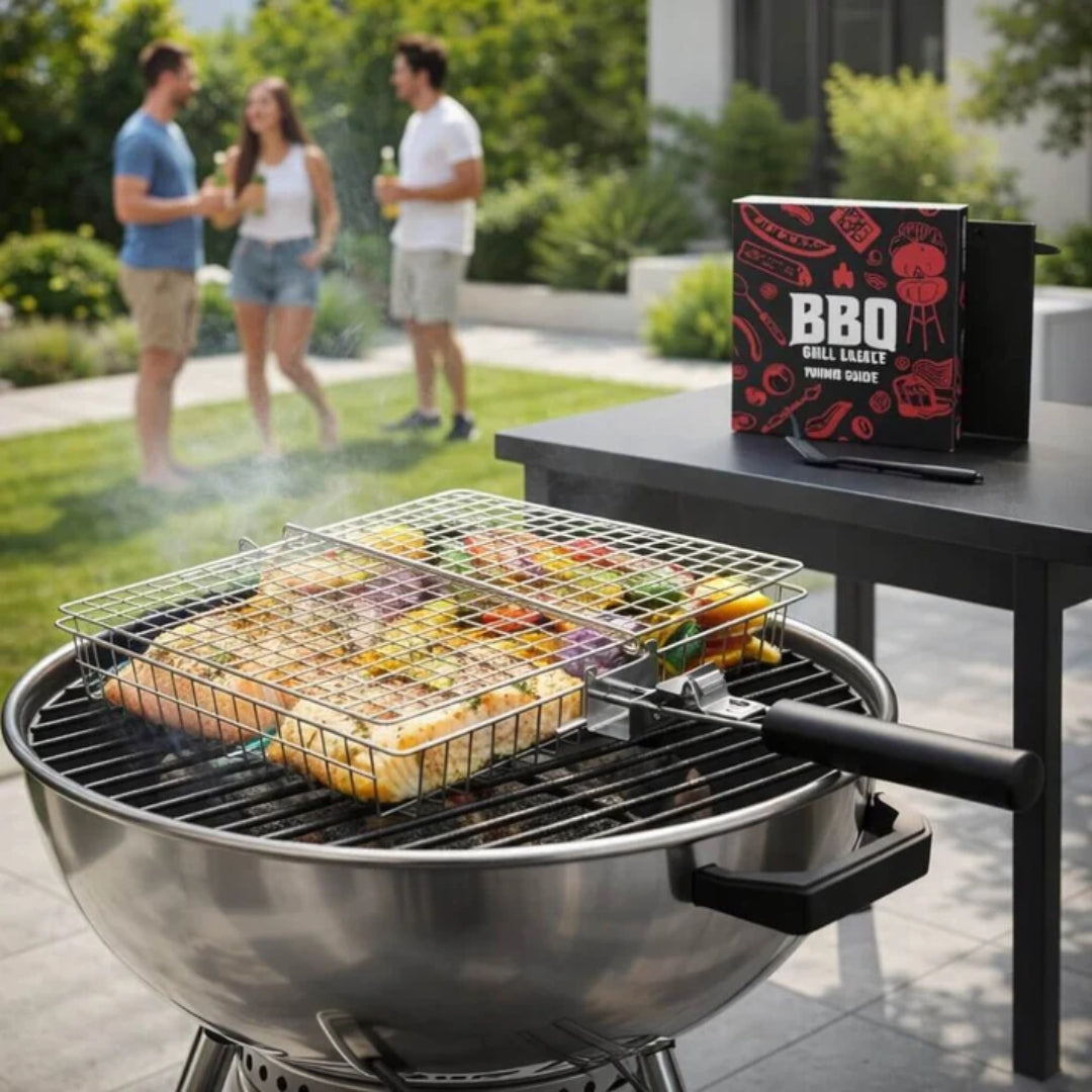Grillmand - RVS BBQ Mand voor Vis en Groenten
