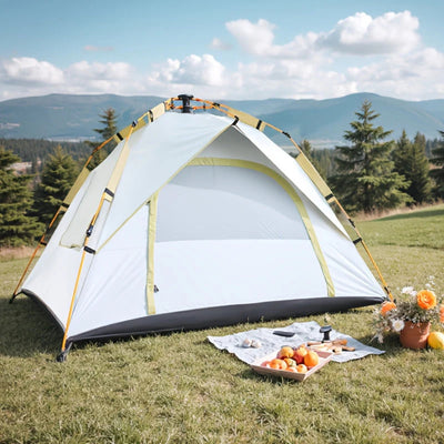 Camping Tent - 4 Persoons voor Outdoor Gebruik - Trailvora